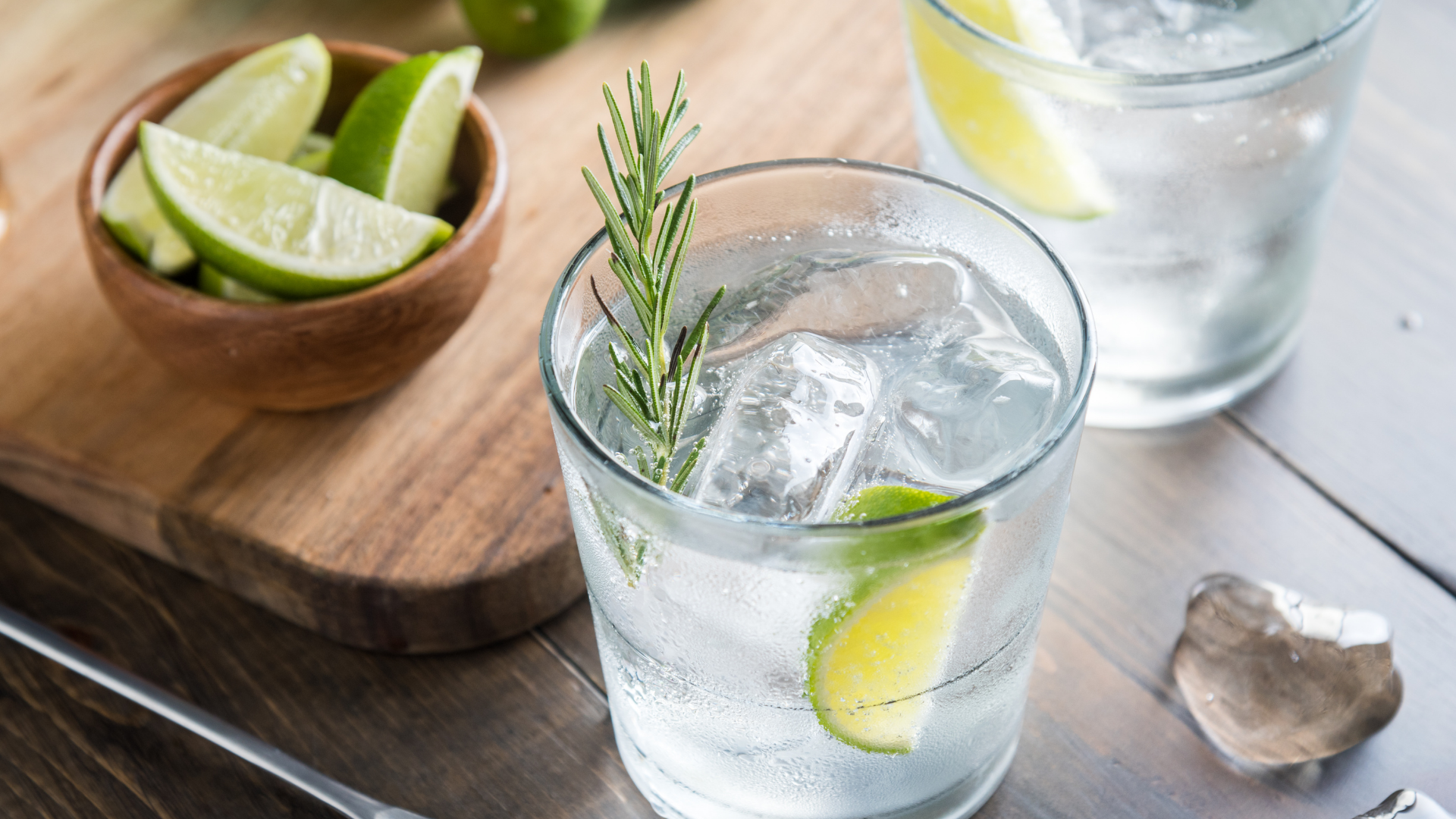 Gin mit Limetten 